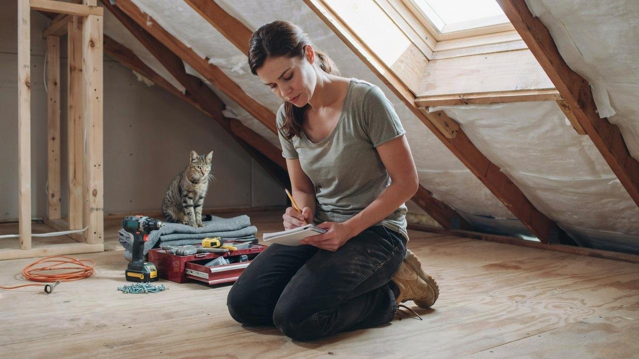 Homeowner reflecting on lessons learned during attic insulation removal.