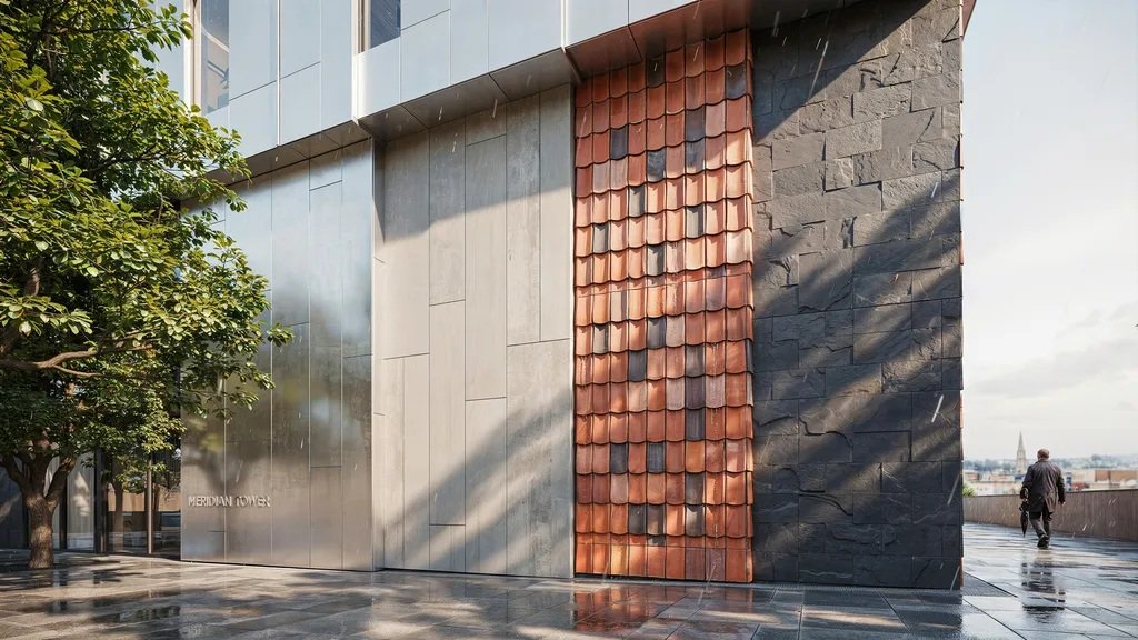 Various cladding materials compared for durability and outdoor performance.