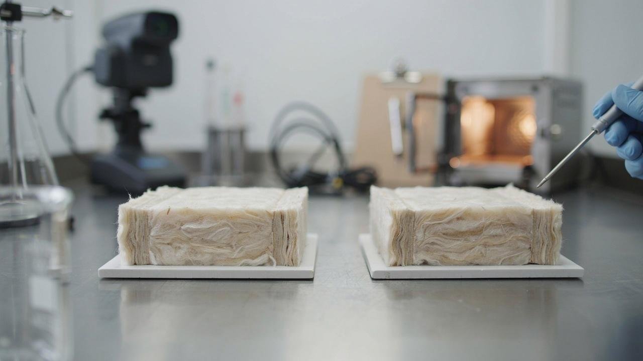  Similar-looking insulation materials that require laboratory testing.