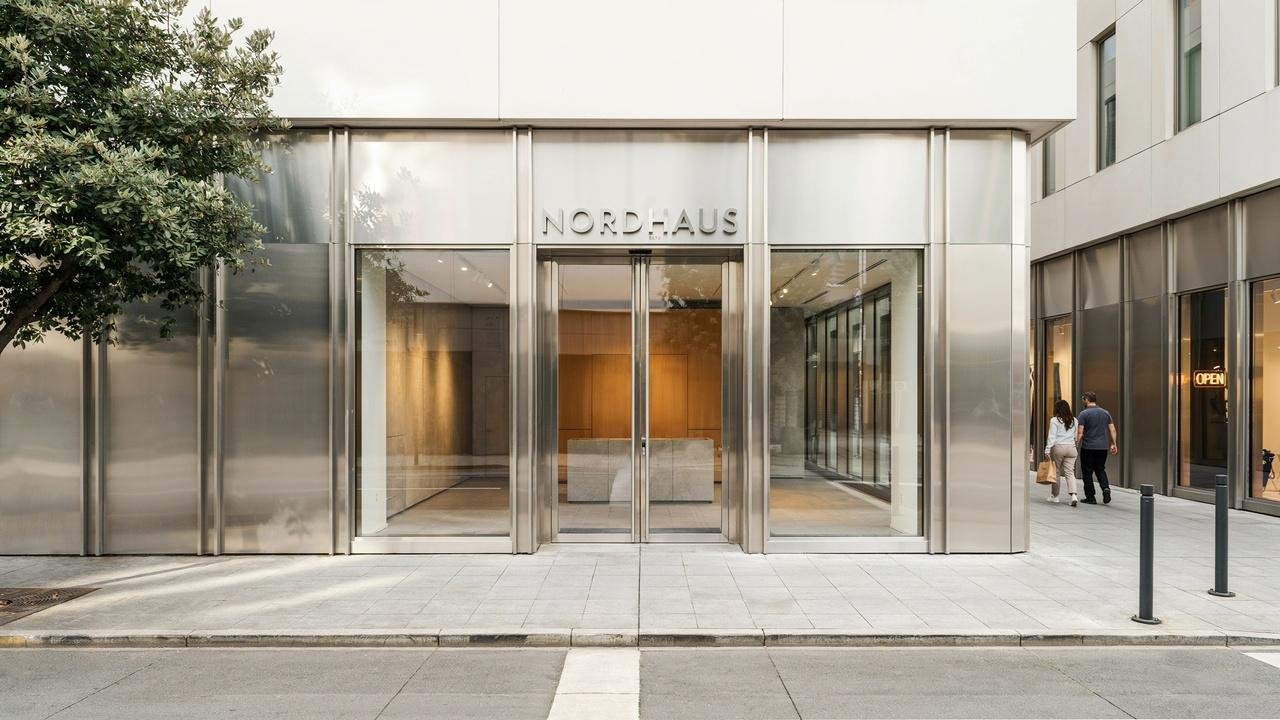 Storefront system installed on a ground-floor commercial retail space.